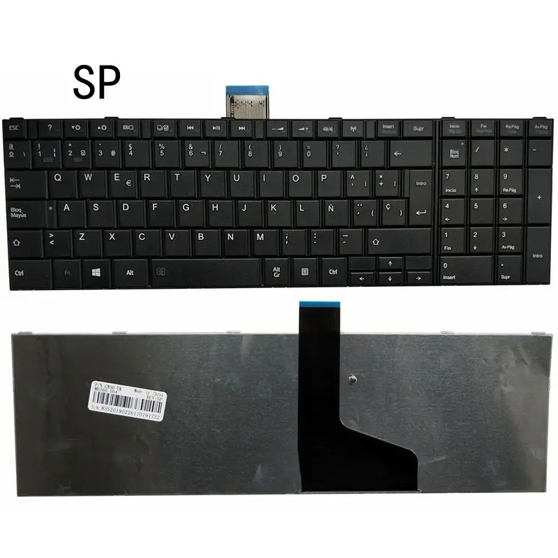 Новая клавиатура для ноутбука Toshiba Satellite C850 C855D C850D C855 C870 C870D C875 C875D L870 L870D L875 L875D L850