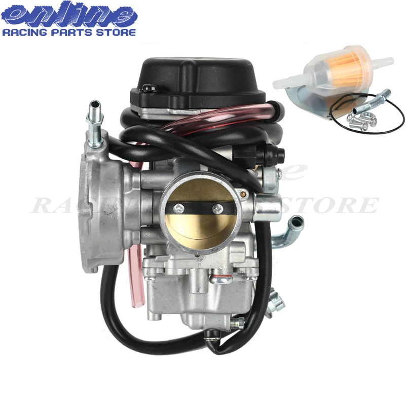 

PD36J 36 мм Карбюратор Carb для Kawasaki ATV Quad KFX 400 KFX400 2003-2007 для Suzuki LTZ400 Quadsports 2003-2007 ATV Quad Запчасти