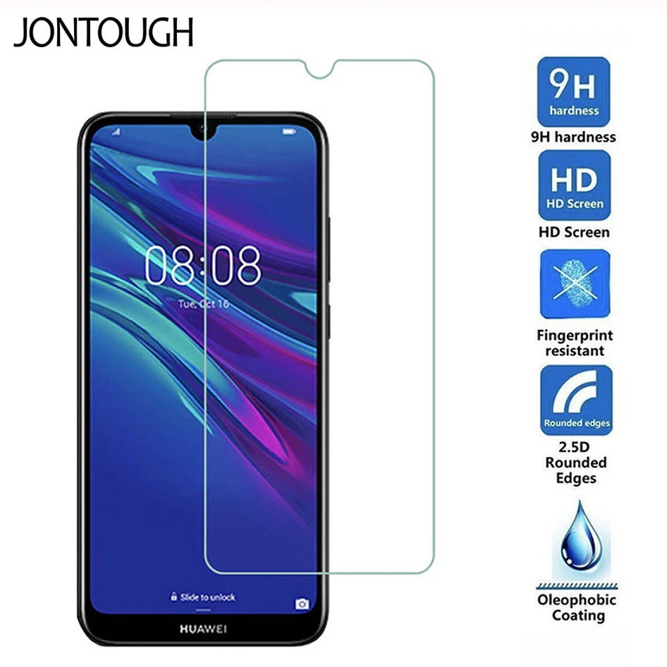 Стекло на Huawei Y6 Y7 Prime 2018 2019 Y5 lite Защита экрана для nova 5T 3 3i 3e защитная пленка 9D