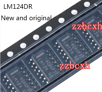 

10 шт./лот новый оригинальный LM124DR LM124 SOP14
