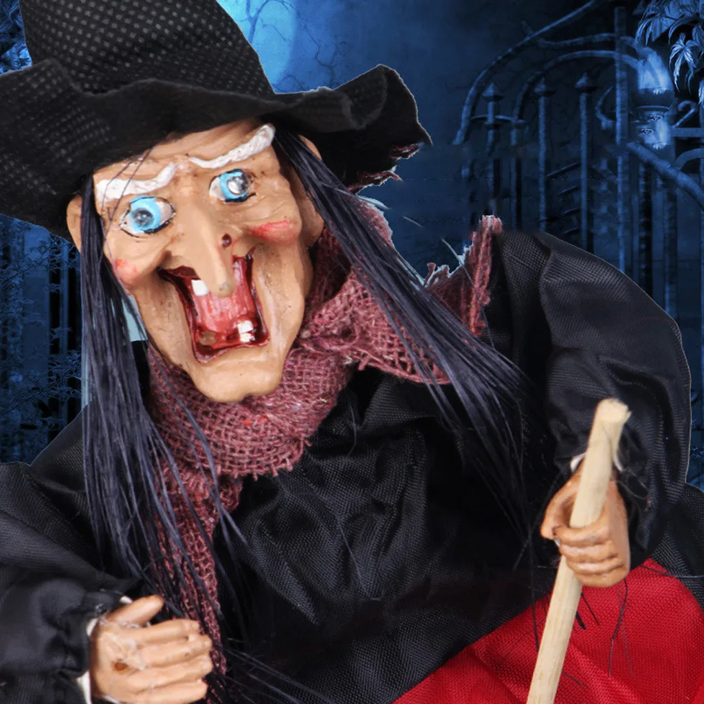 Реквизит на Хэллоуин 2020 подвеска в виде метлы ведьмы украшение для фестиваля