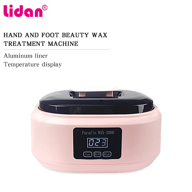 Набор для нагрева парафинового воска для тела, рук, ног. Уход за кожей в домашних условиях, салон красоты, спа. Машина с ЖК-дисплеем, перчатки, багетки, щетка.