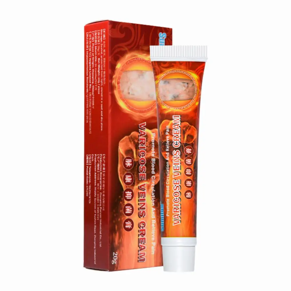 

20g Varicose Veins Cream Varicosity Angiitis Remedy Ointment Relief Veins Pain Phlebitis Legs Varicose Veins Cream For Legs Care
