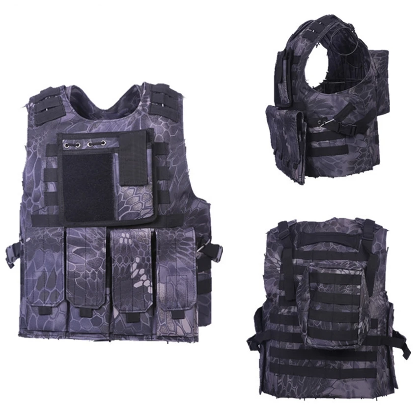 Военный Охотничий Тактический жилет броня для взрослых CS уличное защитное