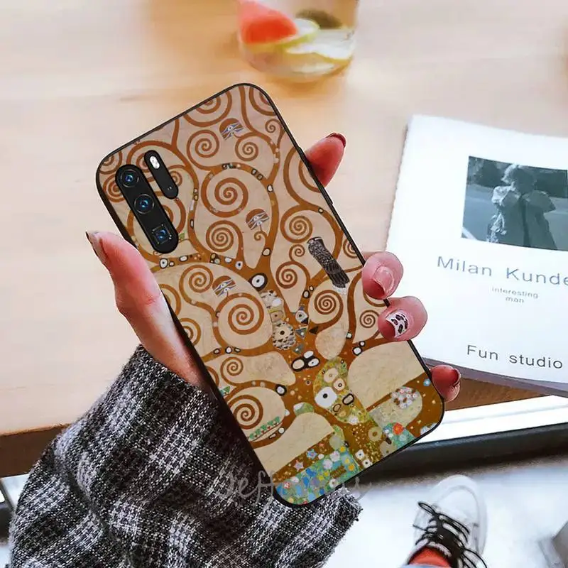 

Gustav Klimt Tree of life Phone Cases For Huawei honor Mate P 9 10 20 30 40 Pro 10i 7 8 a x Lite nova 5t