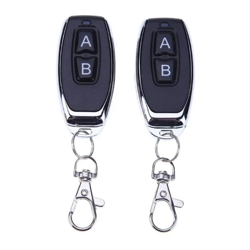 2 В/24 В канала реле беспроводной пульт дистанционного управления + шт два ключа s