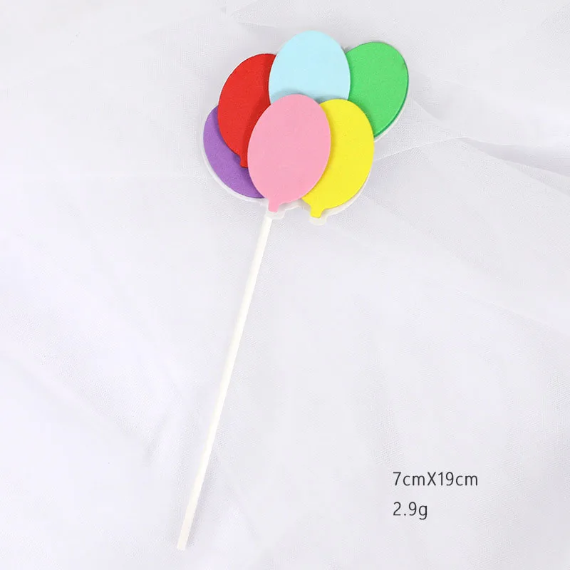 Милый набор для украшения торта из пены ЭВА маленький поезд двухслойная карточка