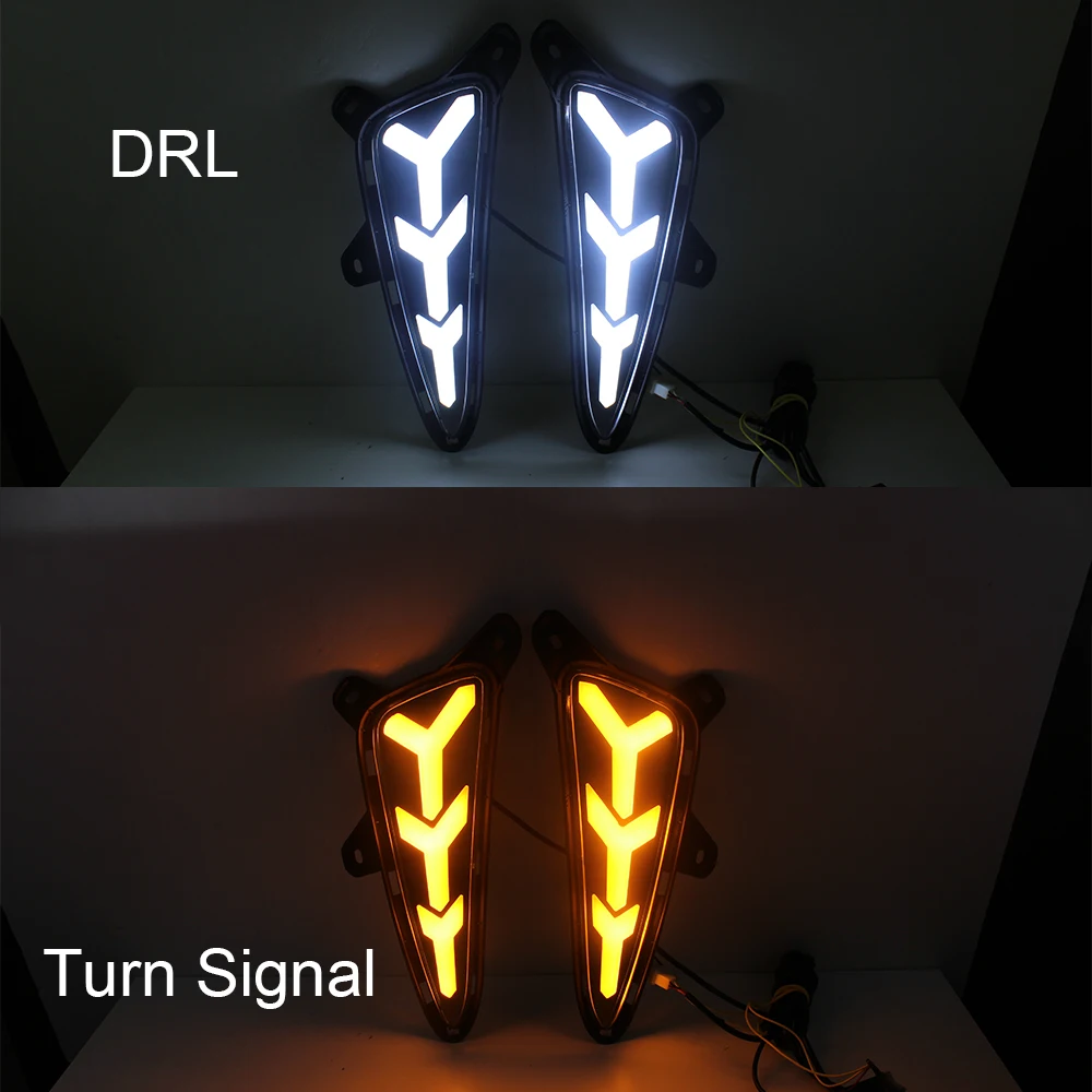 For Toyota C-HR 2017 2018 LED Daytime Running with Led Turn Signal Light DRL Daylight for | Автомобили и мотоциклы