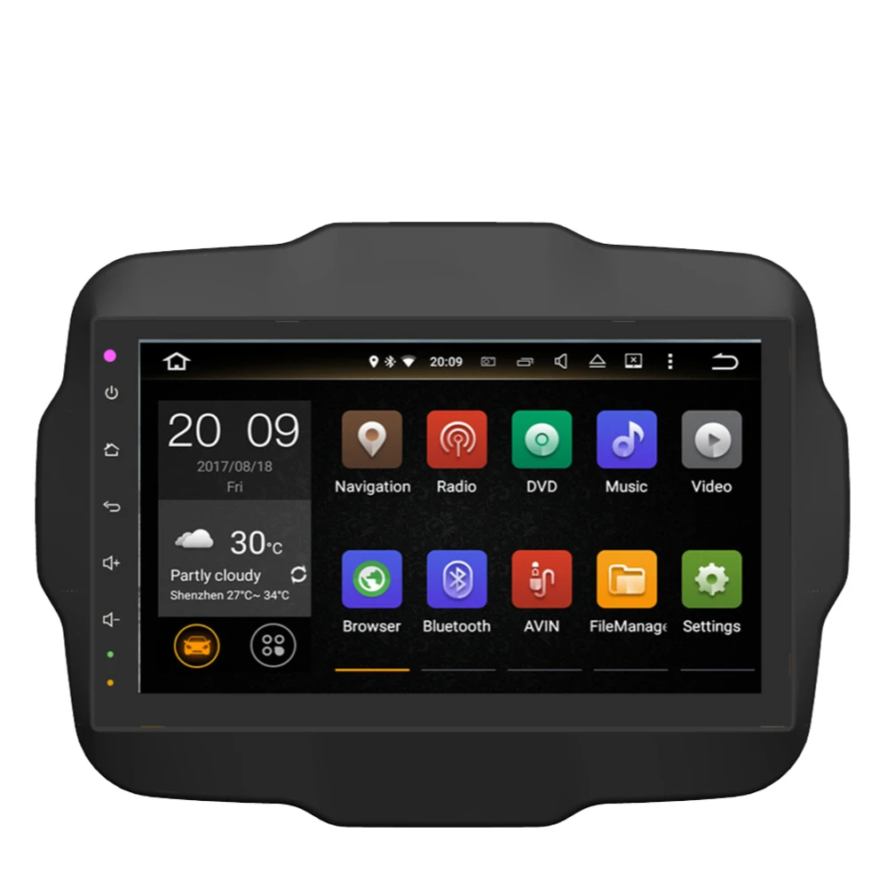 

10.1" Car GPS Navigation For Jeep Renegade 2015-2022 Car Radio Video Multimedia Player With Bluetooth WiFi Mirror Link