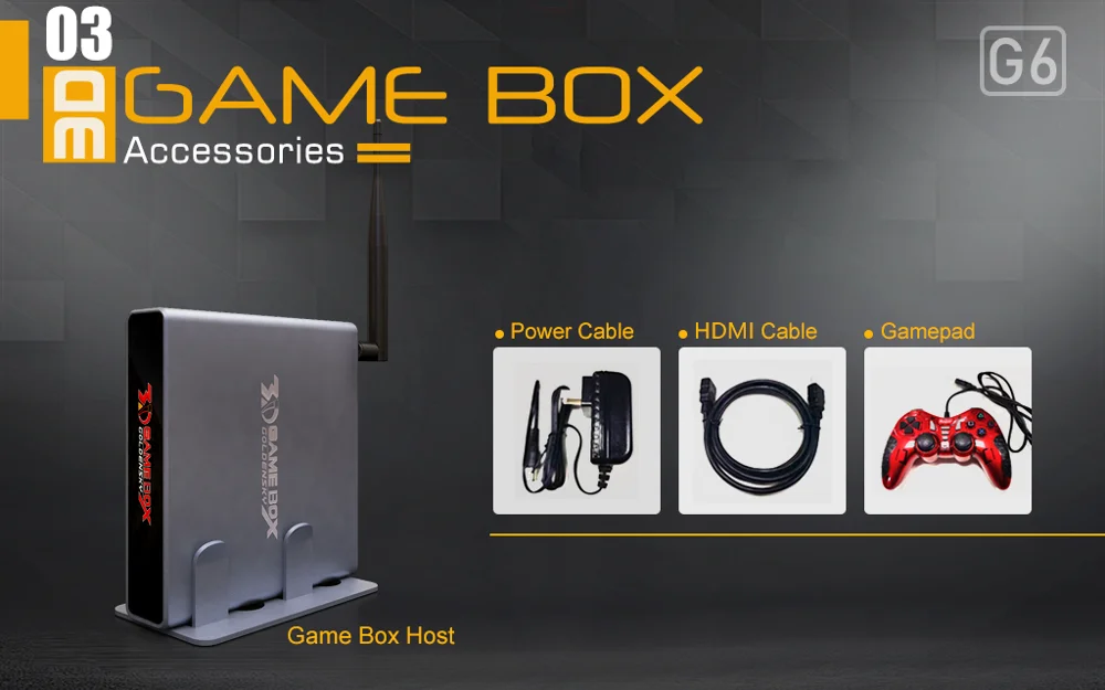 Goldensky G6 игровая консоль с 2,4G беспроводным контроллером HDMI видео игровая консоль 2323 классические игры для GBA family tv Ретро игры