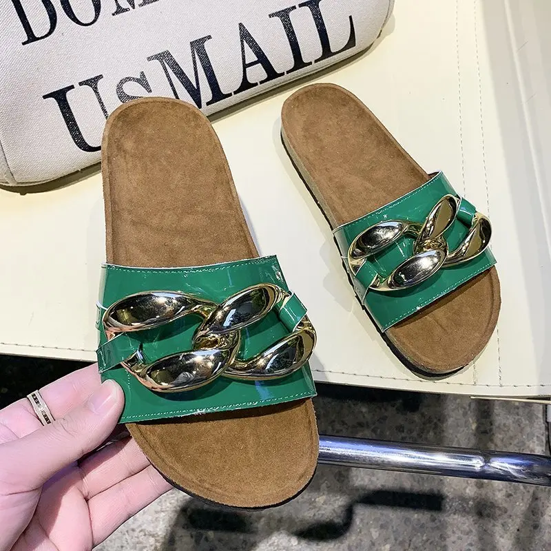 

Women Slippers Female Shoes Rubber Slippers For Home Flats Ladies Flip Flops Fashion Comfort Slides 2021 Summer Shoes For Women