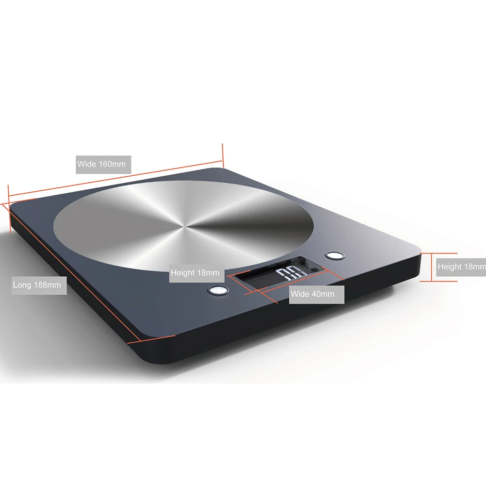 

Stainless Steel Kitchen Scales Practical Multi-functional Durable Classic Food Diet Scale Weight Balancer Flour Scales