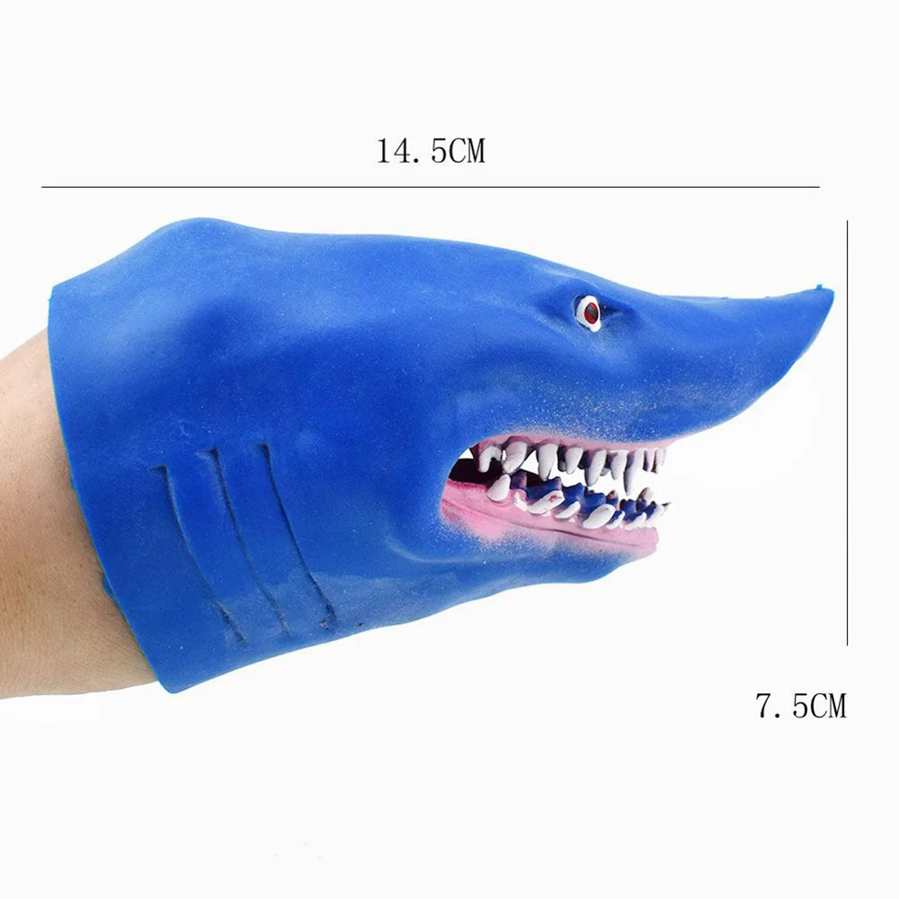 

1PC Story Telling Prop Shark Design Creative Hand Puppet Role Play Accessories