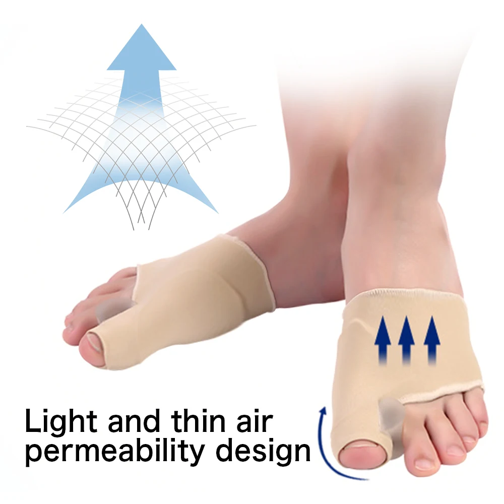 2 шт разделитель пальцев ног вальгусная деформация бутион корректор