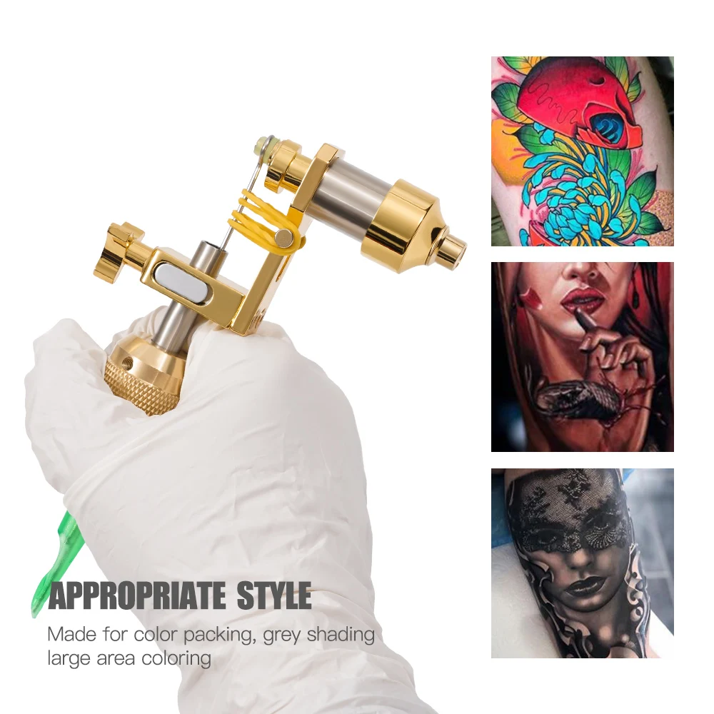 Роторная тату-машинка DragonHawk мотор с прямым приводом и регулируемым ходом 2 цвета