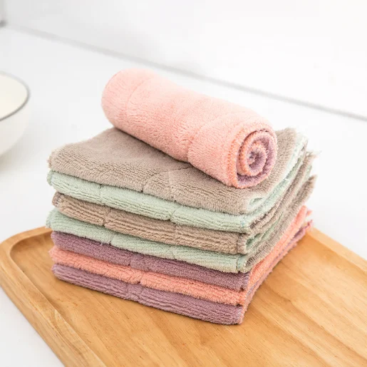 Мульти-функциональное блюдо Полотенца одноразовая тряпка спонжевой насадки