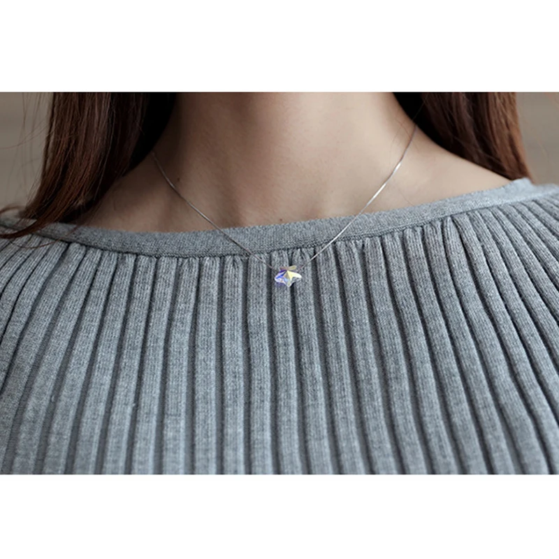 Элегантное облегающее платье с круглым вырезом женская трикотажная юбка осенне