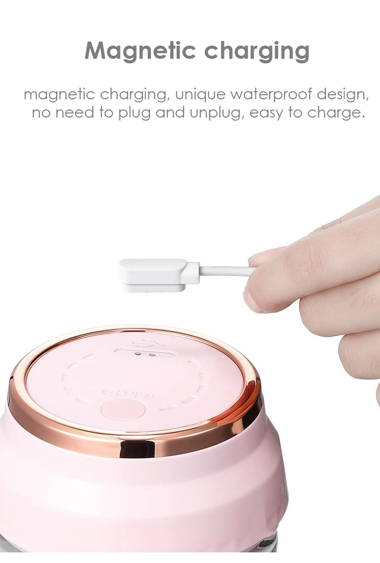 300 мл новая перезаряжаемая соковыжималка чашка бутылка для воды мини портативная