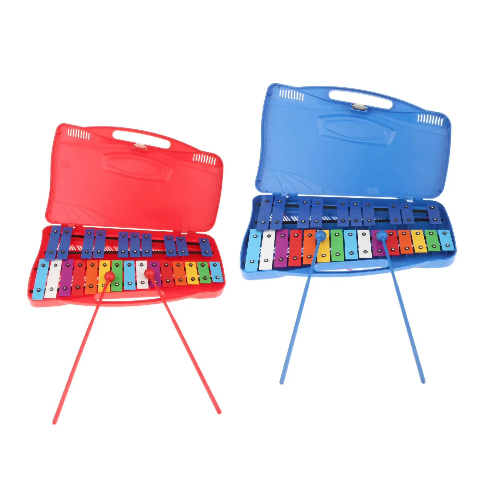 

Colorful 25 Notes Glockenspiel Xylophone Percussion Rhythm Musical Educational Teaching Instrument Toy for Kids Training