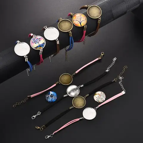 Заключения для кабошонов SEVENWELL 20 мм, 25 мм