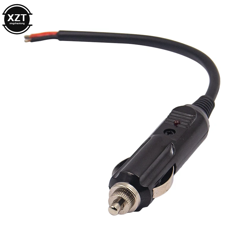 High Quality 12V 24V Auto 15A Male Car Cigarette Lighter LED Socket Plug Connector Adapter | Автомобили и мотоциклы