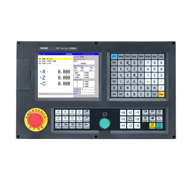 Универсальный 3 осевой CNC контроллер для фрезерного станка CNC990MDb экономичная