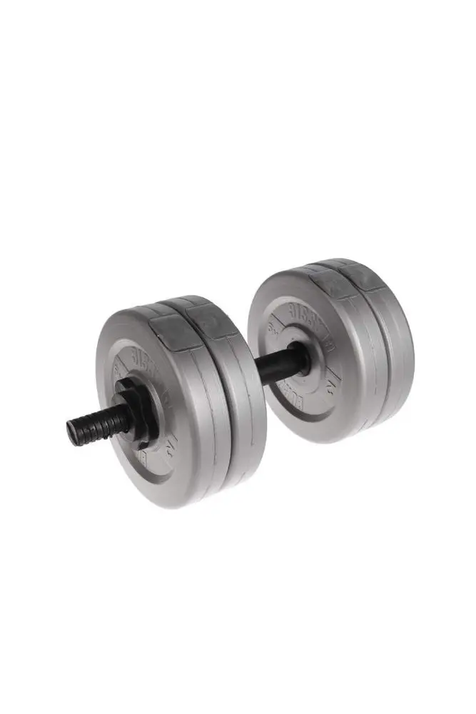 Гантель сборная винил 8 кг.(замок гайка) | Спорт и развлечения