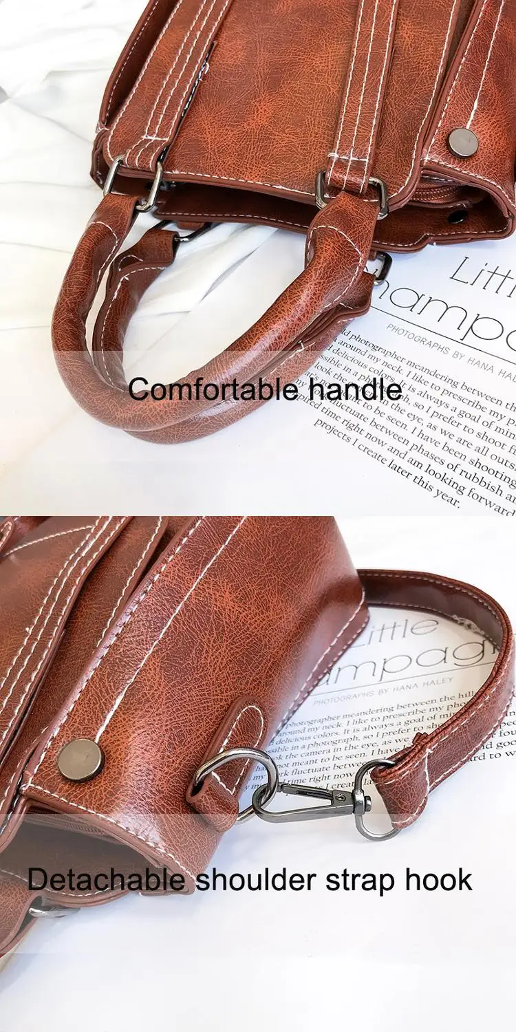 Женская сумка-мессенджер женская сумка 2019 брендовая модная однотонная на плечо