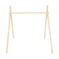 nordic simple wooden fitness rack children room decorations baby play gym bar