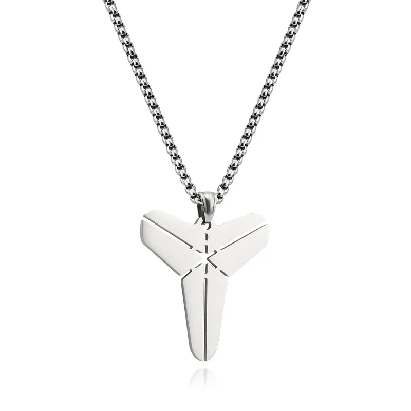 

Men And Women Sports Necklace Scabbard Titanium Steel Jewelry Women Choker Bohemian Summer Jewelry Pendant Necklace