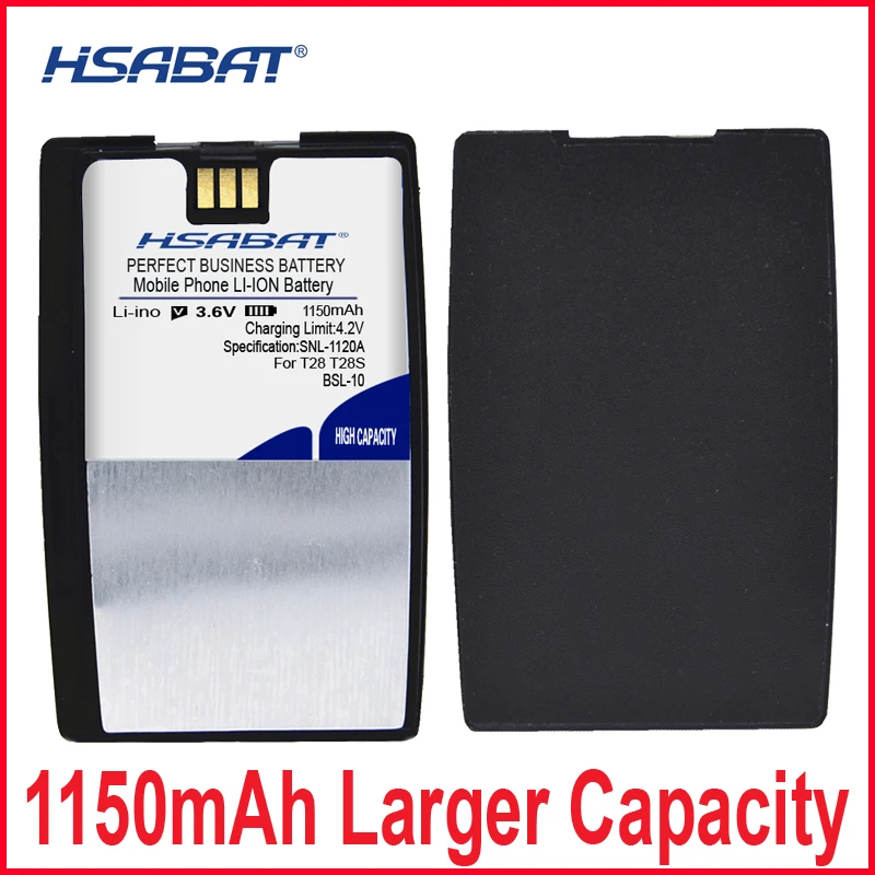 HSABAT 0 цикла 1150 мА/ч, BSL10 BSL-10 Батарея для sony Ericsson T28 T28S T28SC T29 T39 T520 T320 R520 R320 автобус-11 аккумулятор