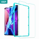 Закаленное стекло ESR для iPad Pro 11 ''12,9'' 2-го и 4-го поколения, прозрачная пленка с защитой от синего света для iPad Air 4