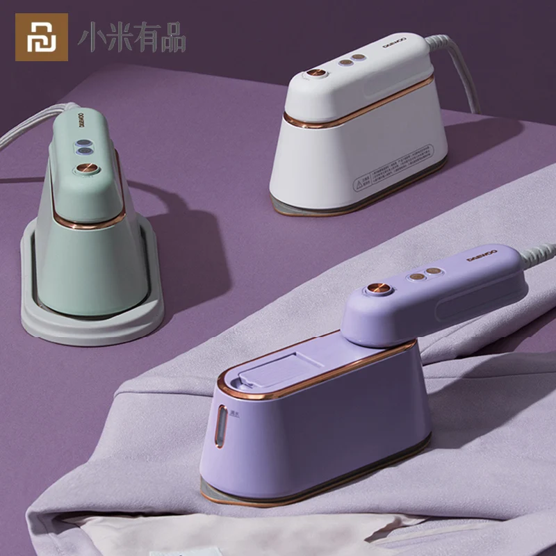 

Youpin Daewoo Handheld Ironing Machine Home Steam Iron 1000W Portable Garment Steamer 90ML Water Tank Dry Wet Double Ironing New