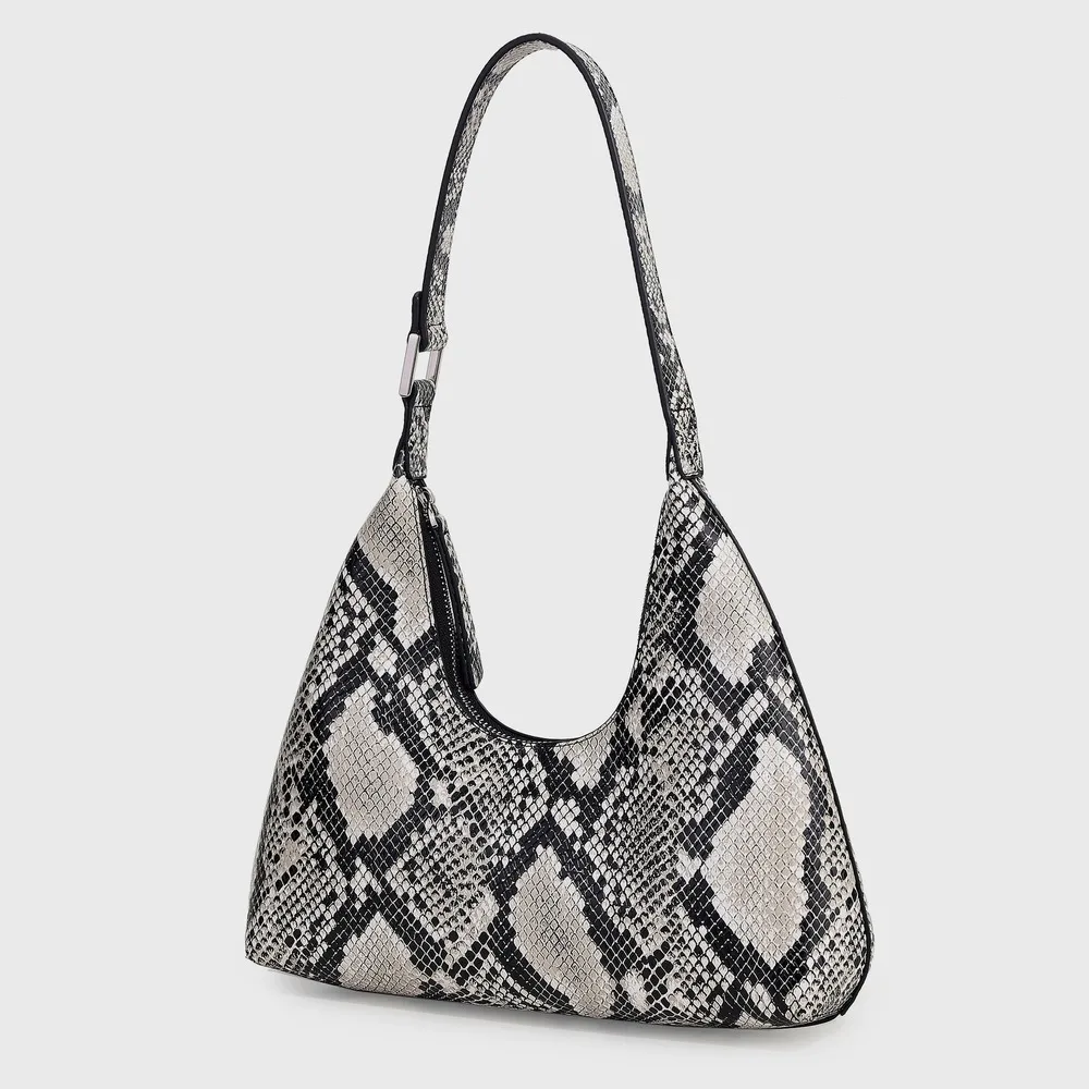 

2021 new fashion all-match baguette underarm bag niche amber one shoulder ladies handbag retro cowhide bag