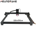 Лазерный гравировальный станок с ЧПУ для резки дерева, 50 Вт, лазерный принтер, лазерный гравер для металла и фото