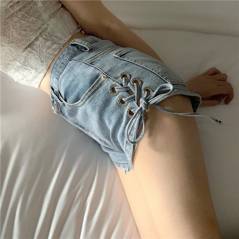 

Women's Shorts Women Jeans Fashion Denim Shorts with High Waist Short Pants Woman Summer Shorts-Skirt Sport Short En Jean Femme