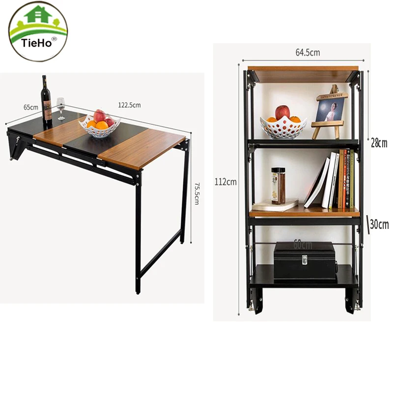 Складной обеденный стол для дома трансформатор завтрака кухонная мебель