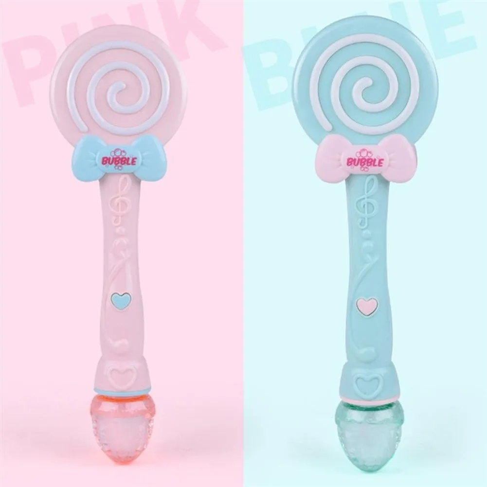 1 шт. палочка для пузырьков в виде мультяшных леденцов автоматическая прочная