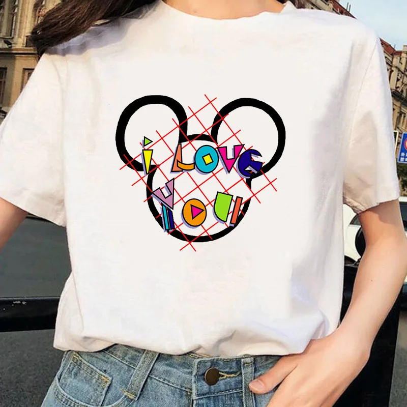 Модная новинка Женская футболка с леопардовым принтом мышь модная женская