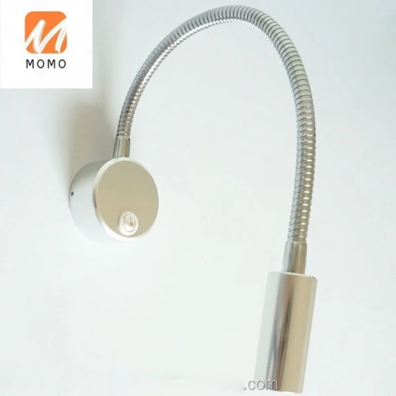 

3W flexible 12 volt gooseneck reading lamp led wall light for marine,caravan