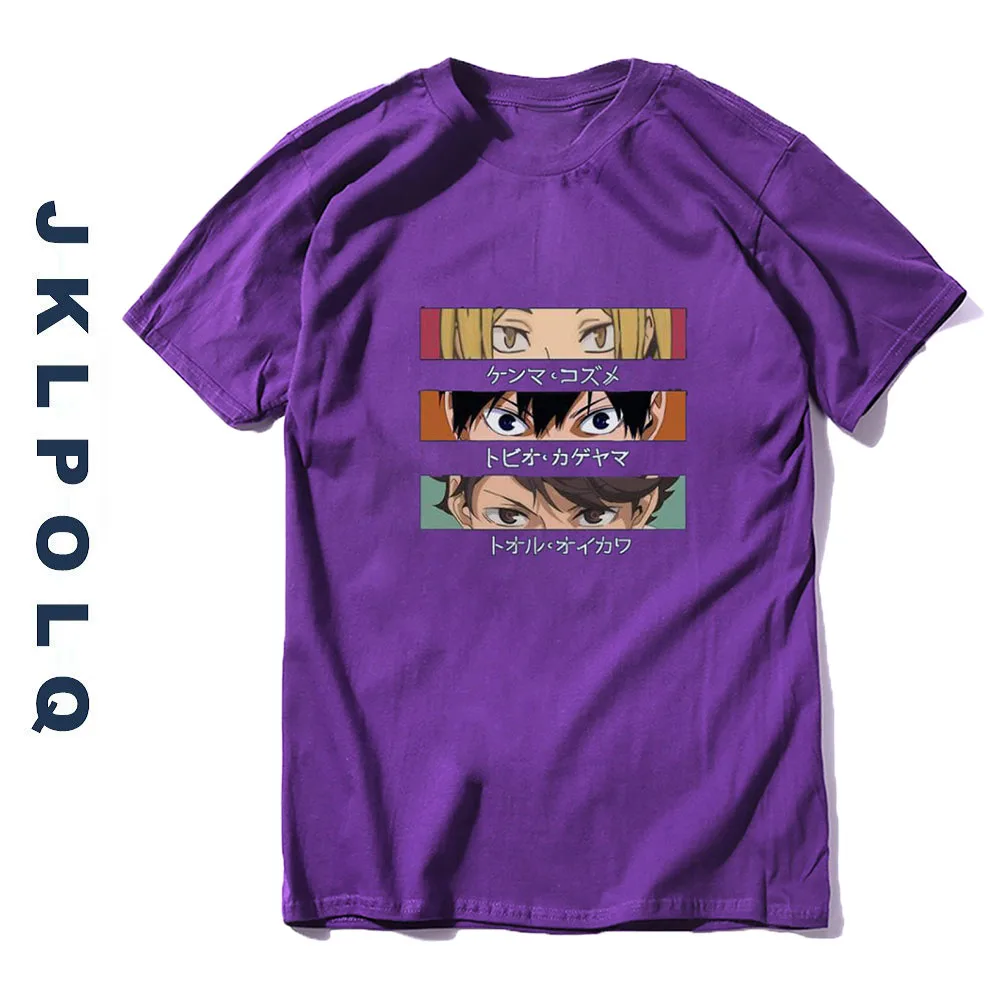 JKLPOLQ Летняя мужская футболка кошмарным забавными глазками для футболки с