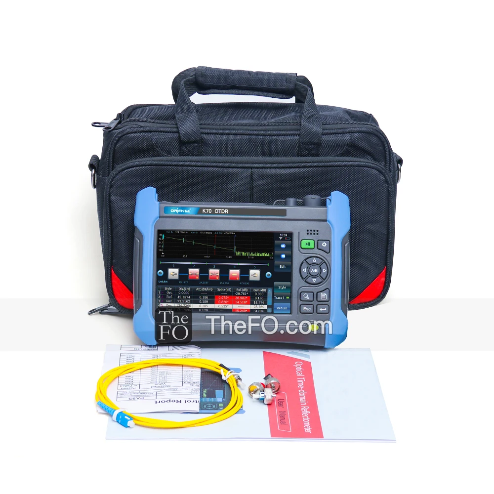 Orientek K70 OTDR встроенный FIP OPM VFL SM /1625 PON/ ММ оптический измеритель коэффициента