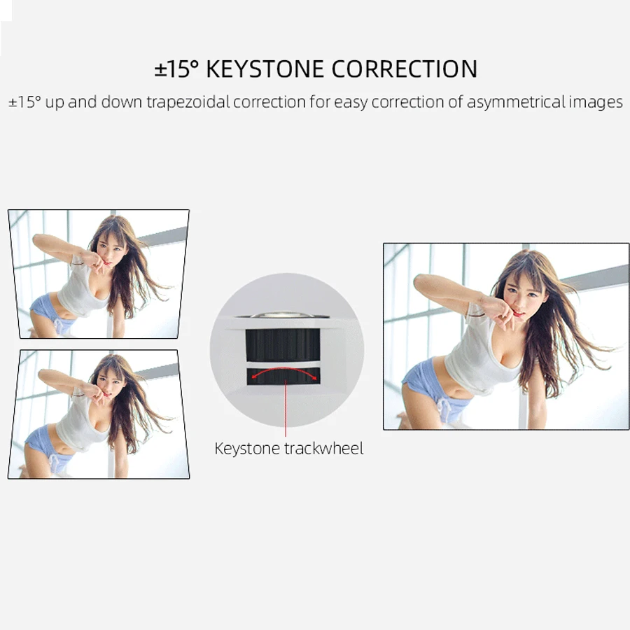 Видеопроектор CRENOVA с ОС Android 6 0 для смартфона домашнего кинотеатра кинопроектора