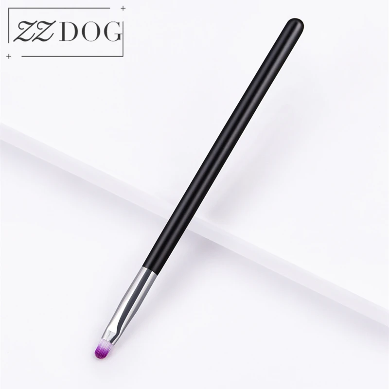 

ZZDOG 1Pcs Professional Concealer Eyebrow Lip Blending Details Makeup Brushes High Quality Wooden Handle Cosmetics Beauty Tools