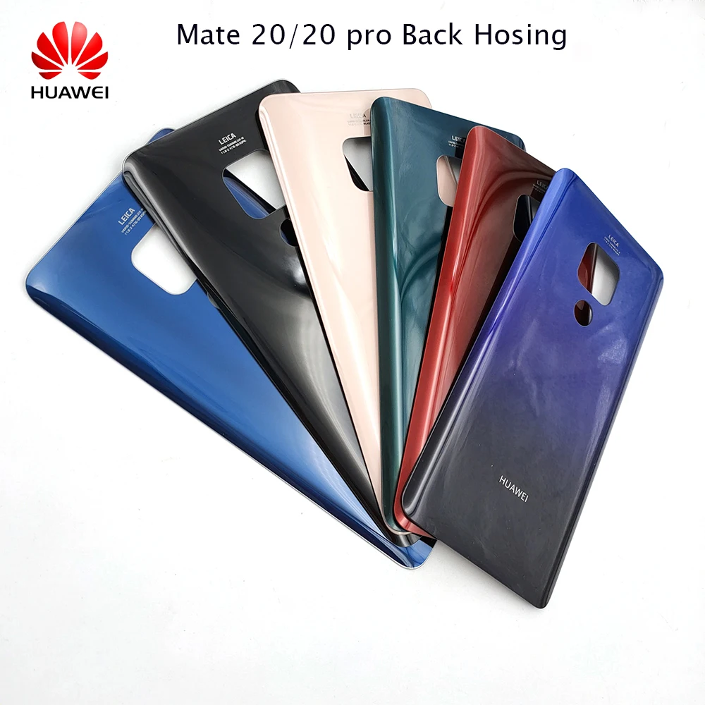 

Оригинальная Задняя стеклянная крышка Huawei Mate 20, запасная крышка батарейного отсека, задний корпус для Mate20 Pro, задняя крышка, запасная часть с...