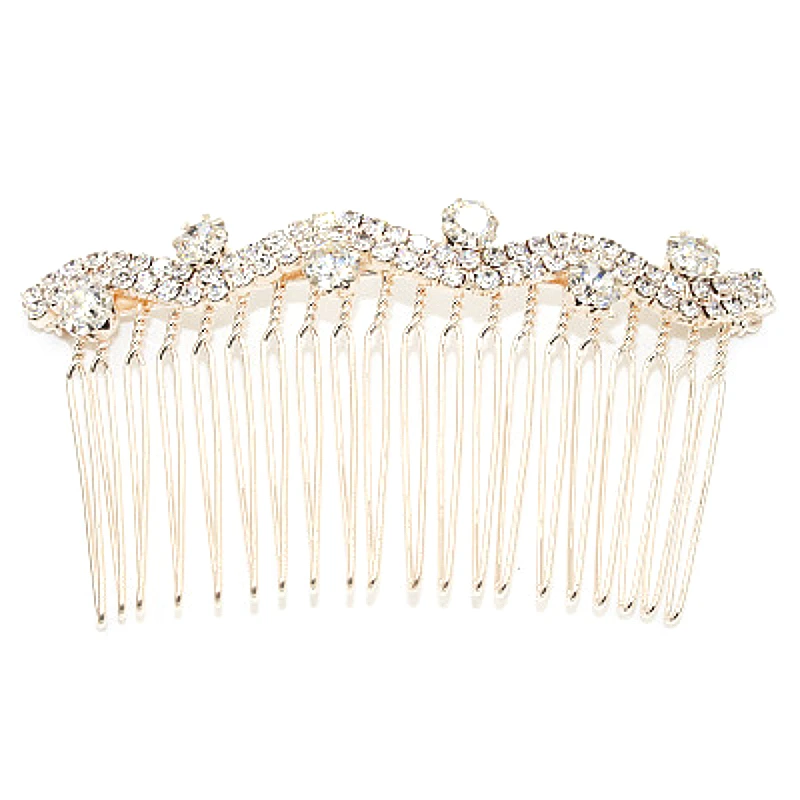 Распродажа украшения для волос стразы цветок бант корона гребень девочек с