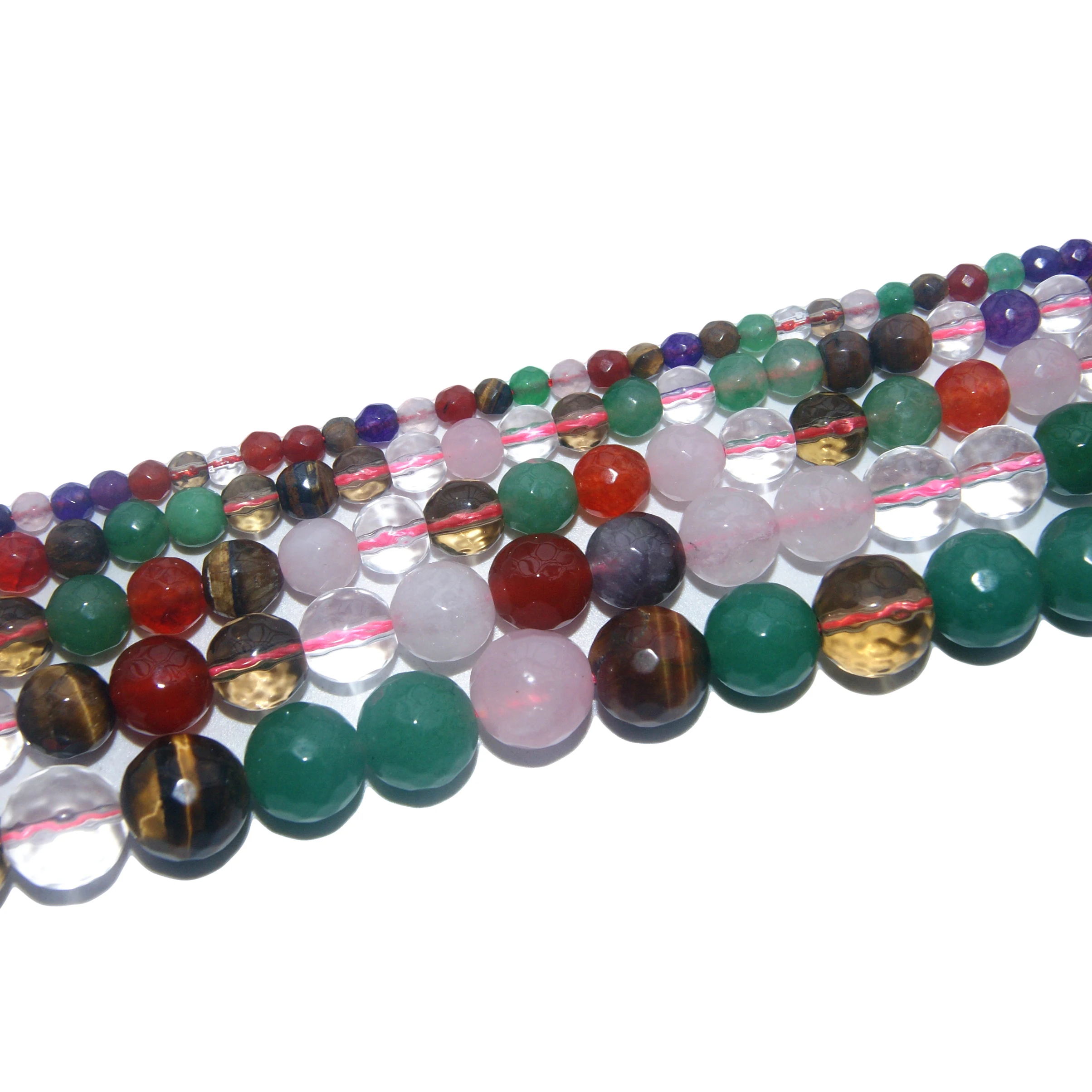 Женский розовый кварц лазурит Агаты бусины россыпью 4 6 8 10 мм выберите размер