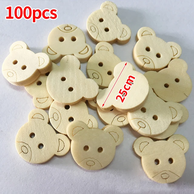 пуговицы мишки