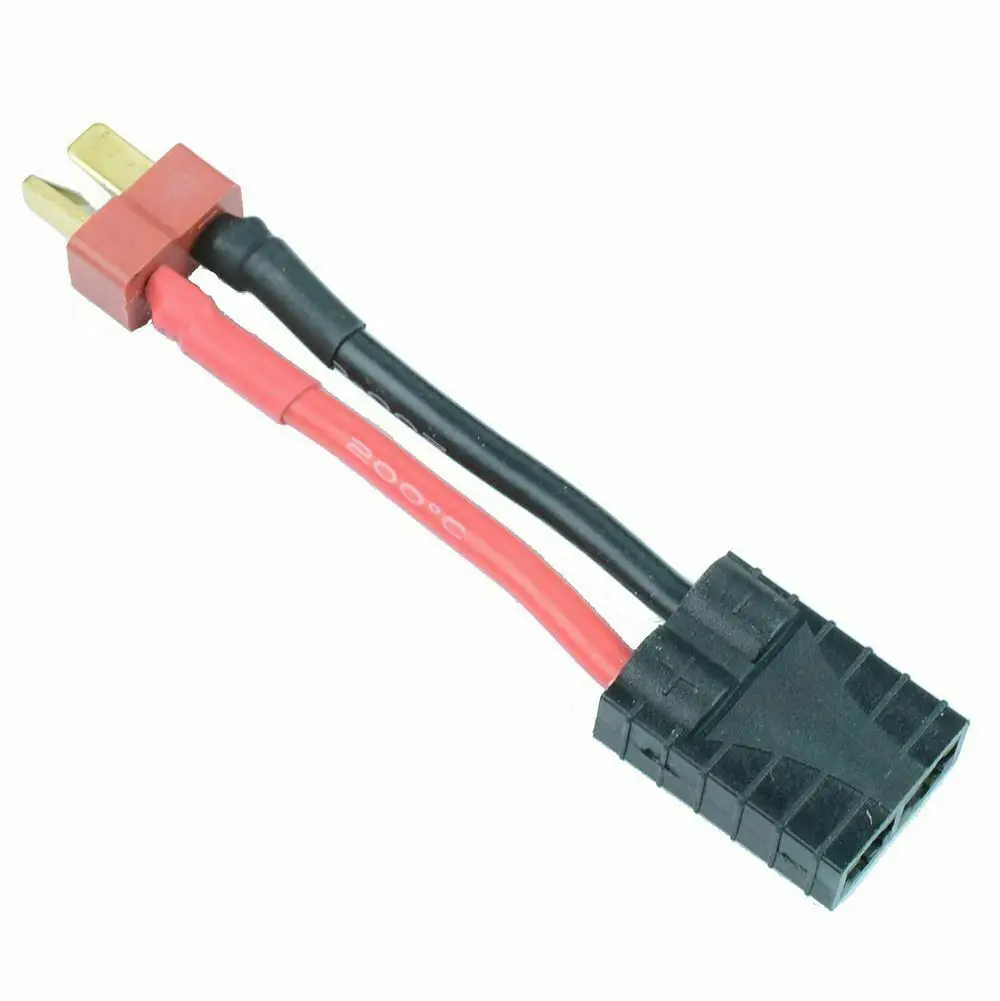 Адаптер зарядного устройства ID для Traxxas Female к Deans Male T-Plug LiPo TRX TRA2970 M552 | Компьютеры и