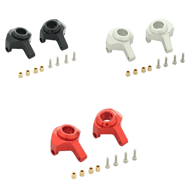 

Metal Front Steering Cup Steering Knuckle for Axial SCX24 90081 1/24 RC Crawler Car Upgrade Parts Accessories